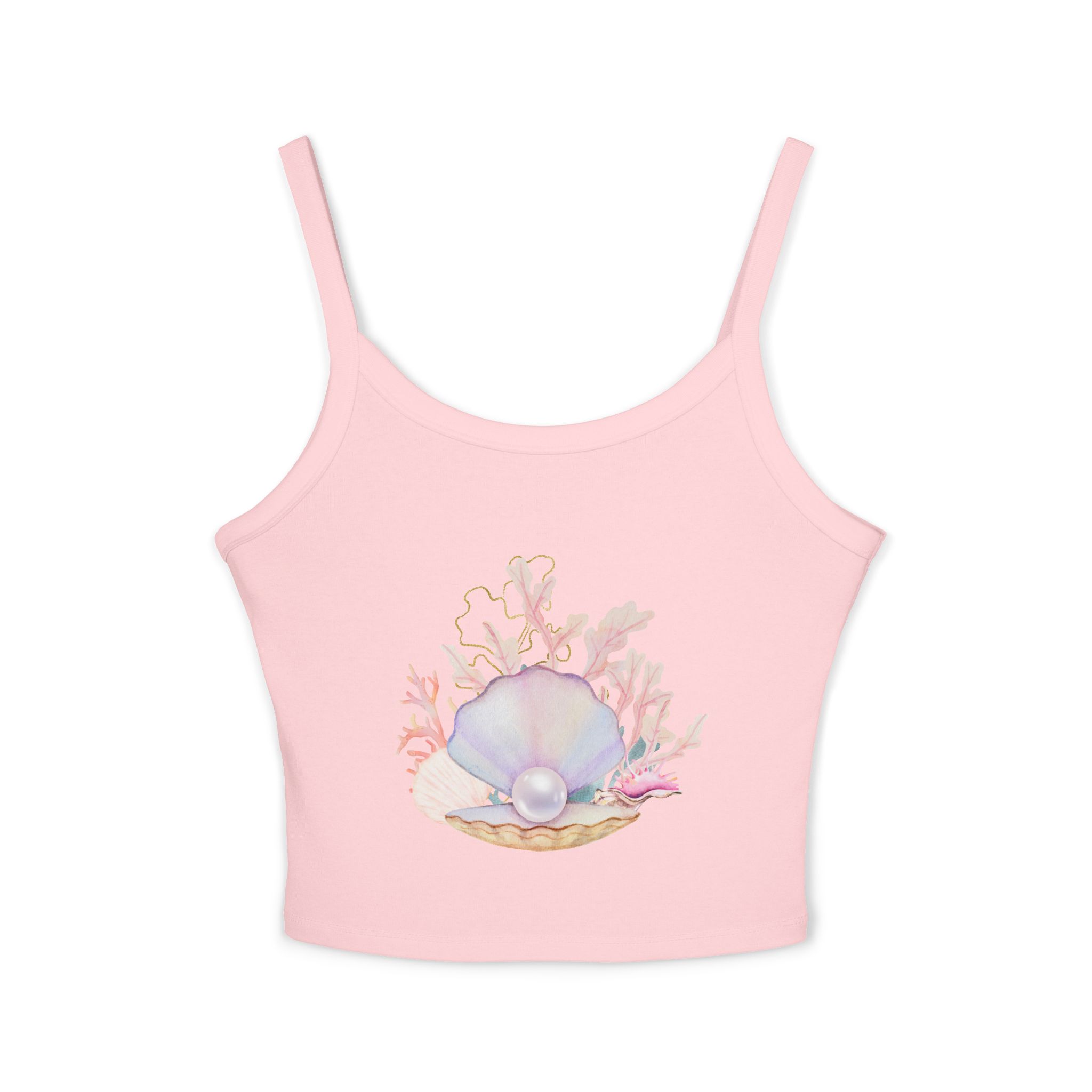 Pearl Women's Spaghetti Strap Tank Top - Image 13