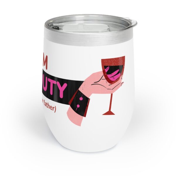 Mom's Off-Duty Wine Tumbler | Fun Gift for Moms, Wine Lovers, Birthday, Mother's Day, Relaxation - Image 4
