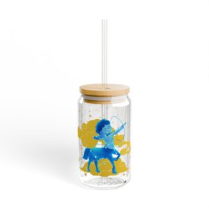 Sagittarius Sipper Glass, 16oz -  Everyday Use, Ideal Gift for Birthdays, Magical