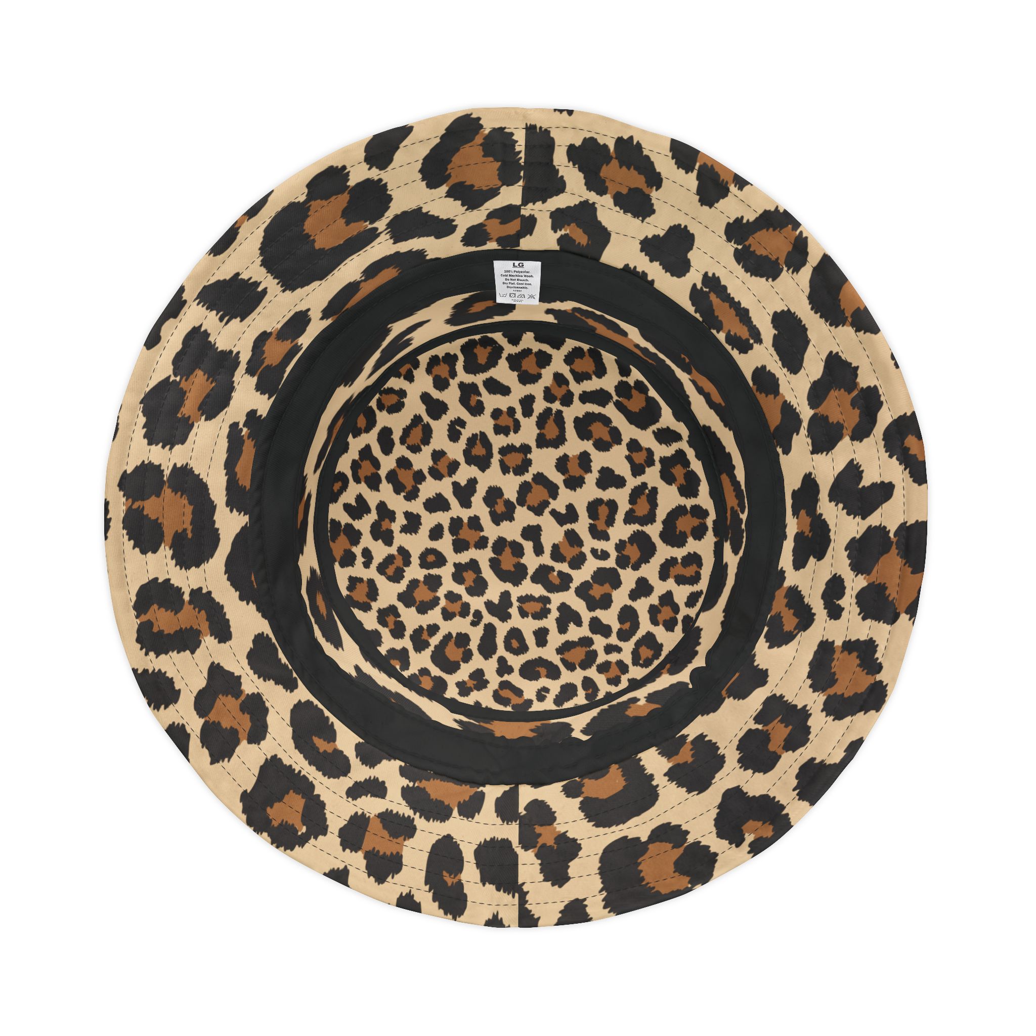 Stylish Leopard Print Bucket Hat, Summer Accessory, Beach Hat, Outdoor Headwear, Trendy Gift for Wildlife Lovers - Image 8