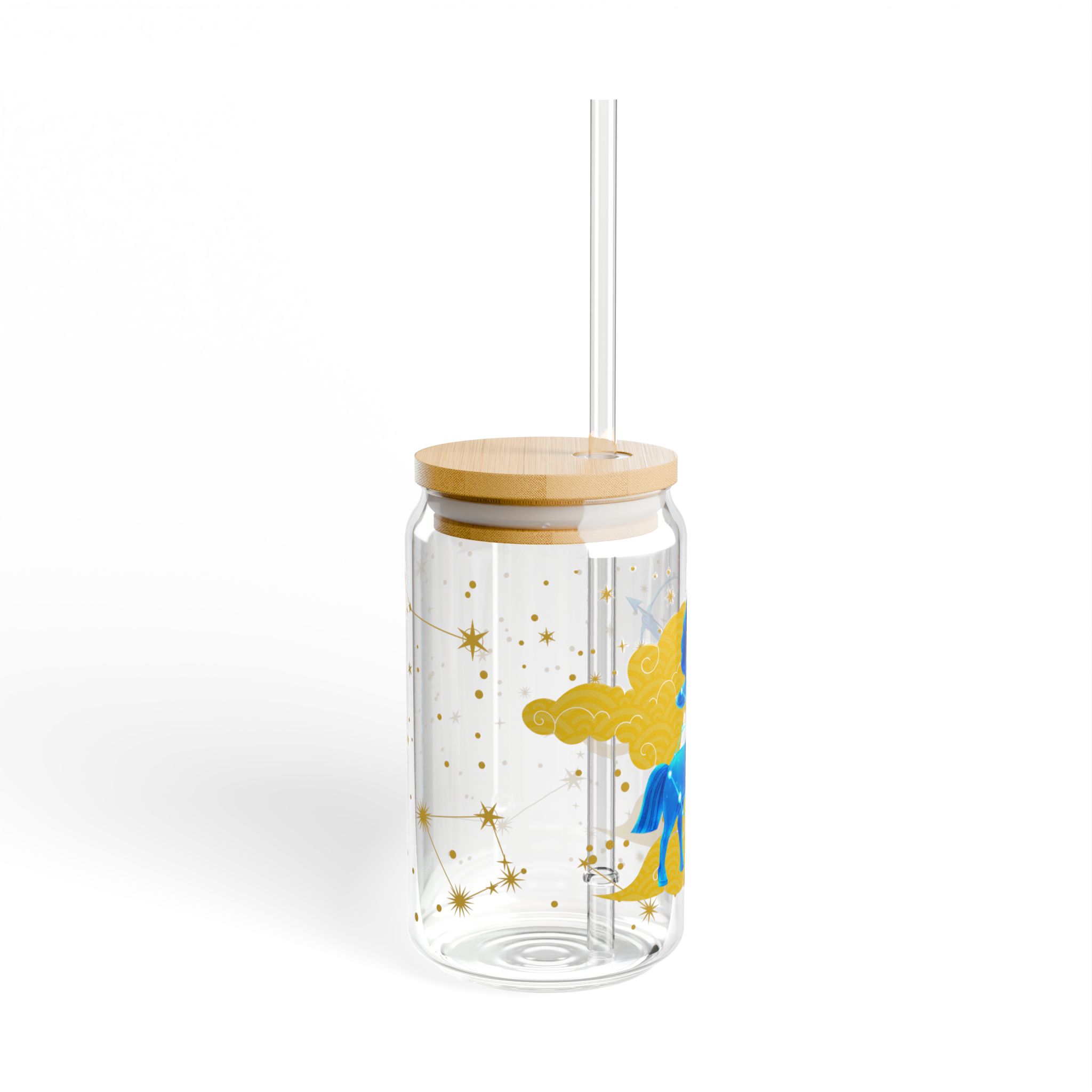 Sagittarius Sipper Glass, 16oz -  Everyday Use, Ideal Gift for Birthdays, Magical - Image 2