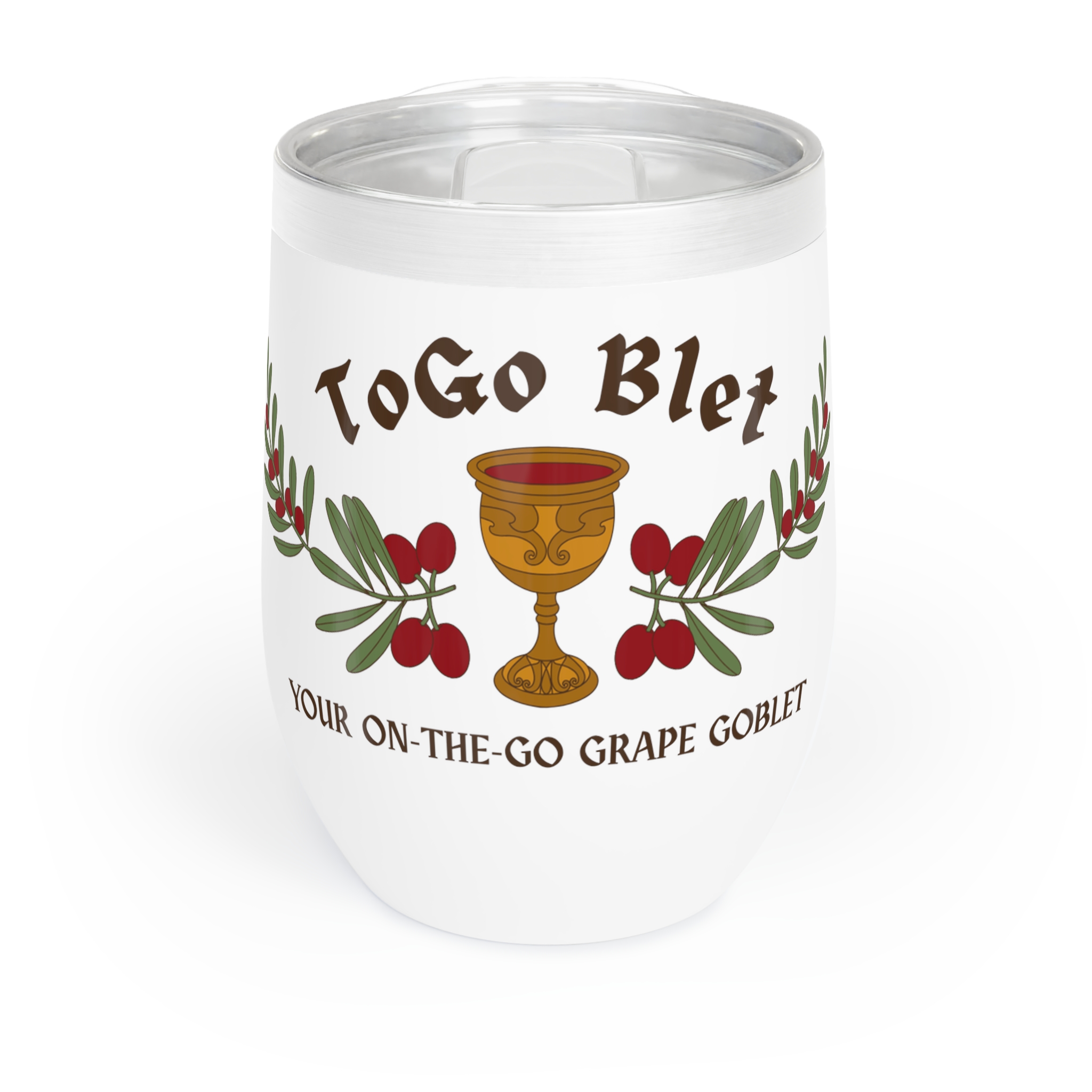 Chill Wine Tumbler, Perfect Gift for Wine Lovers, Portable Drinkware for Picnics, Parties, and Relaxation