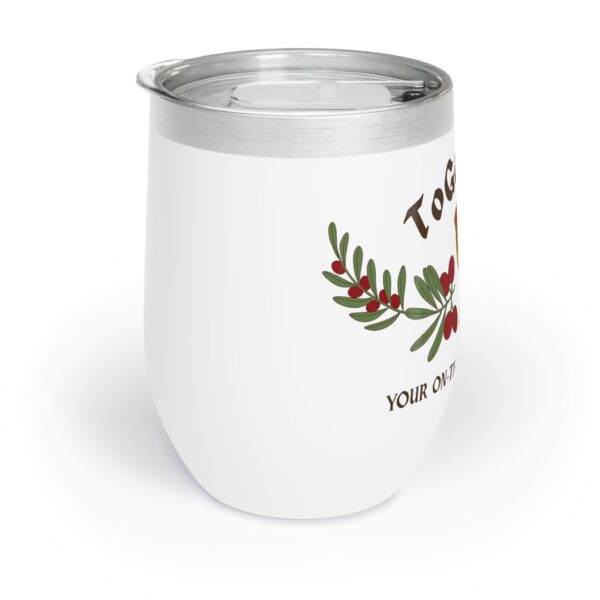 Chill Wine Tumbler, Perfect Gift for Wine Lovers, Portable Drinkware for Picnics, Parties, and Relaxation - Image 3