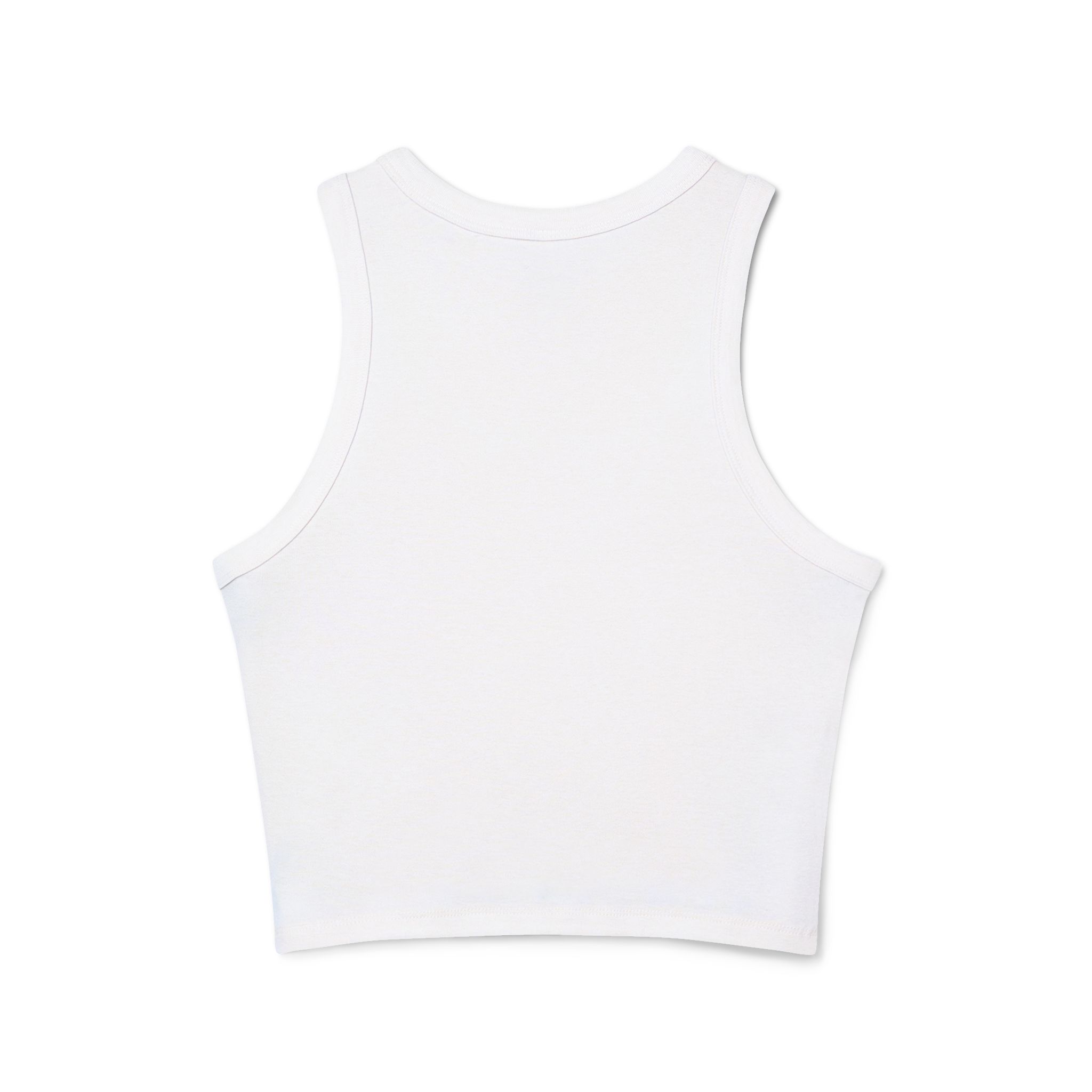 Floral Summer Racerback Tank | Women's Micro Rib Top, Casual Summer Wear, Floral Gift, Beach Vacation, Festival Clothing - Image 2
