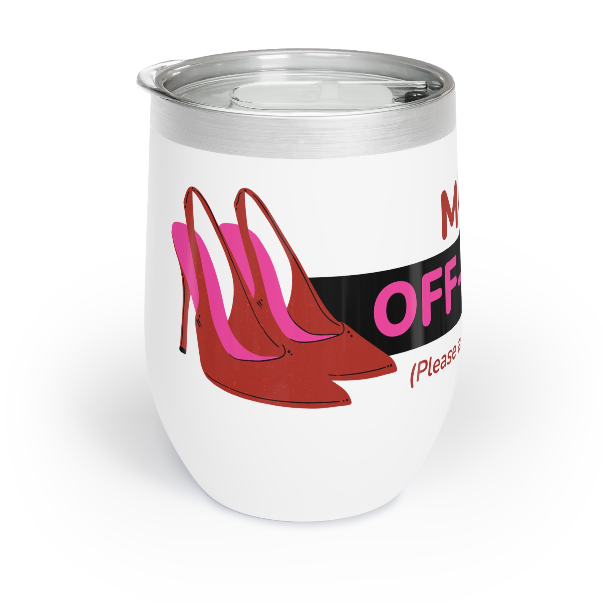 Mom's Off-Duty Wine Tumbler | Fun Gift for Moms, Wine Lovers, Birthday, Mother's Day, Relaxation - Image 3