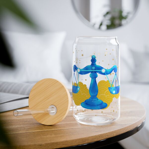 Libre Scale Sipper Glass, Clever gift for lawyers, Astrology lovers, Ideal for parties, Unique drinkware, Fun home decor, Zodiac [...] - Image 8