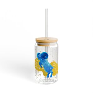 Aries Sipper Glass, 16oz - Perfect for Parties, Birthdays, Home Decor, Gifts and Everyday Use