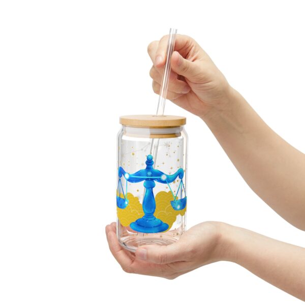 Libre Scale Sipper Glass, Clever gift for lawyers, Astrology lovers, Ideal for parties, Unique drinkware, Fun home decor, Zodiac [...] - Image 7