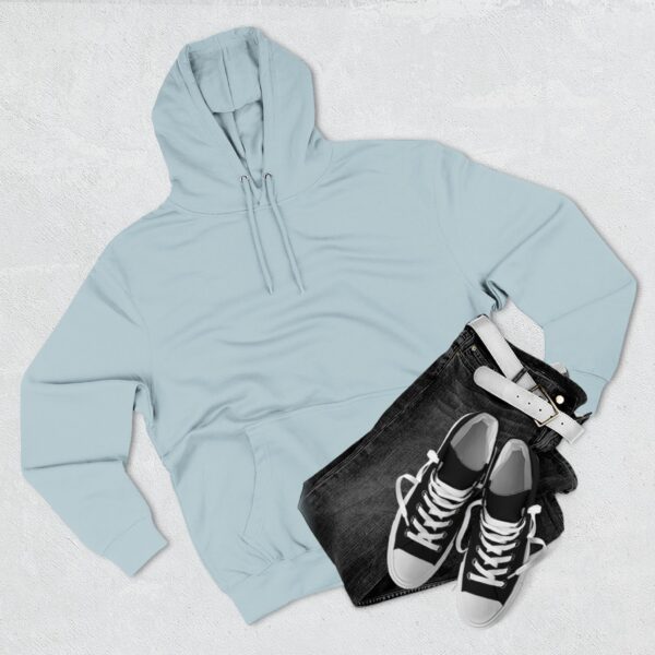 Artistic Three-Panel Fleece Hoodie, Cozy Pullover for Casual Outings, Perfect Gift for Birthdays and Holidays, Floral Design - Image 51