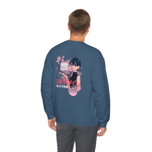 Anime-Inspired Unisex Crewneck Sweatshirt, Cozy Anime Apparel, Gift for Otaku, Comfortable Casual Wear, Fashion for All, Perfect for [...] - Image 35