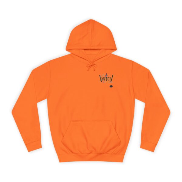 Whimsical Witchy Hoodie for College Students, Cozy Sweatshirt, Halloween Apparel, Gift for Students, Unisex Casual Wear - Image 4