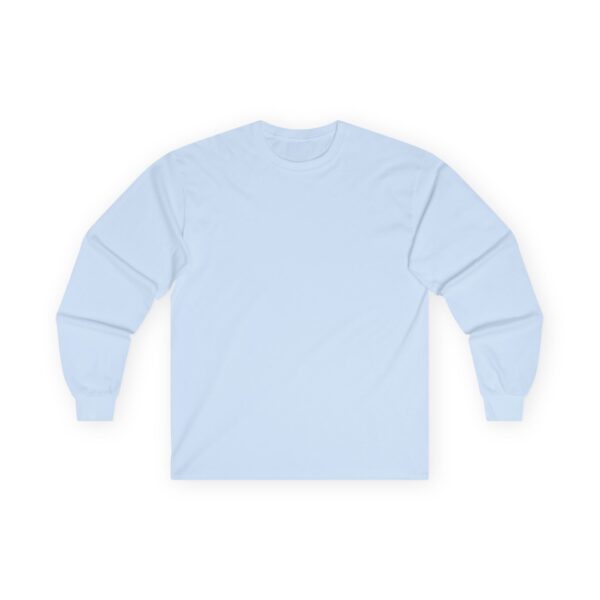 Blue Vintage-Inspired Unisex Long Sleeve Tee, Graphic Tee, Casual Wear, Gift for Her, Everyday Comfort, Print Design - Image 7