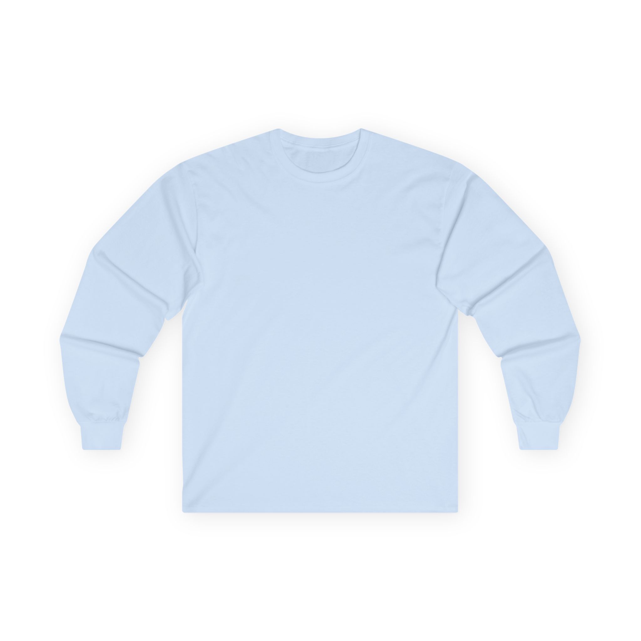 Blue Vintage-Inspired Unisex Long Sleeve Tee, Graphic Tee, Casual Wear, Gift for Her, Everyday Comfort, Print Design - Image 7