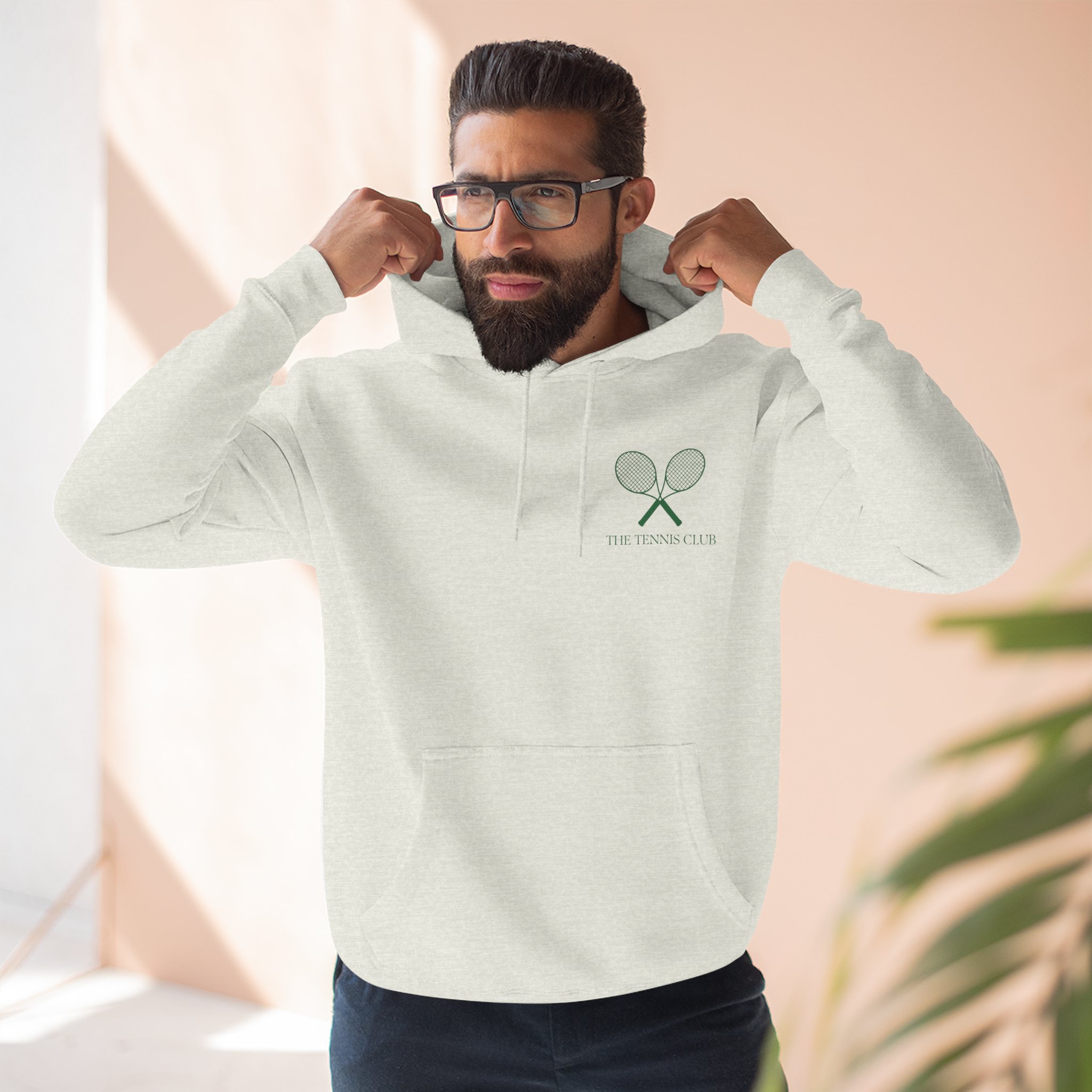 The tennis Club Three-Panel Fleece Hoodie - Image 41