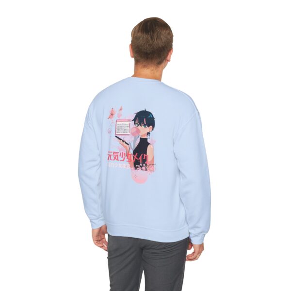 Anime-Inspired Unisex Crewneck Sweatshirt, Cozy Anime Apparel, Gift for Otaku, Comfortable Casual Wear, Fashion for All, Perfect for [...] - Image 23