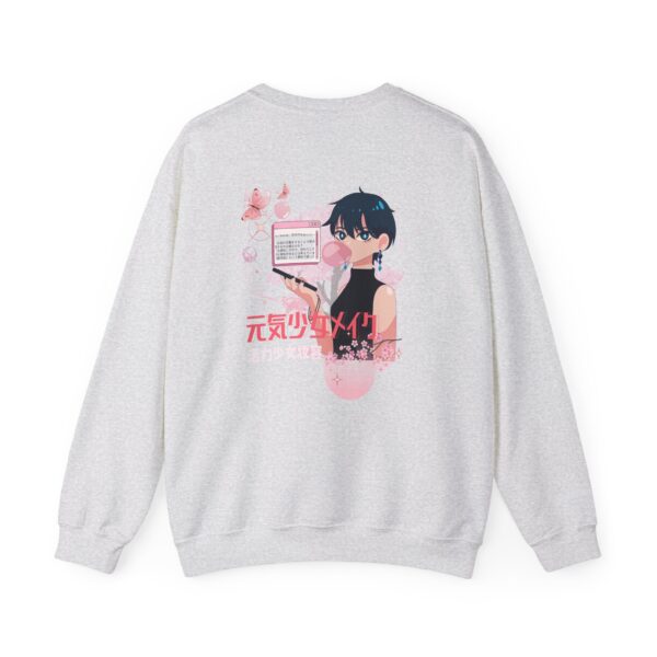 Anime-Inspired Unisex Crewneck Sweatshirt, Cozy Anime Apparel, Gift for Otaku, Comfortable Casual Wear, Fashion for All, Perfect for [...] - Image 8