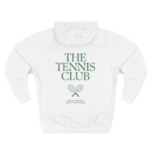 The tennis Club Three-Panel Fleece Hoodie