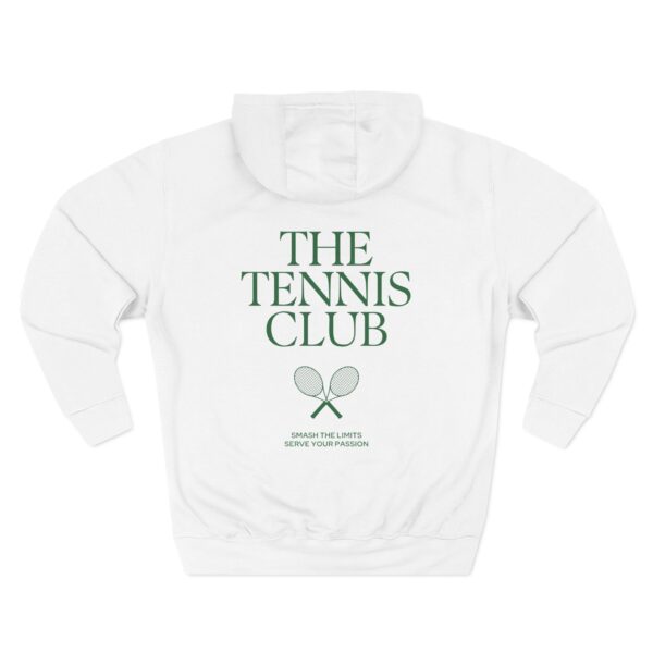The tennis Club Three-Panel Fleece Hoodie