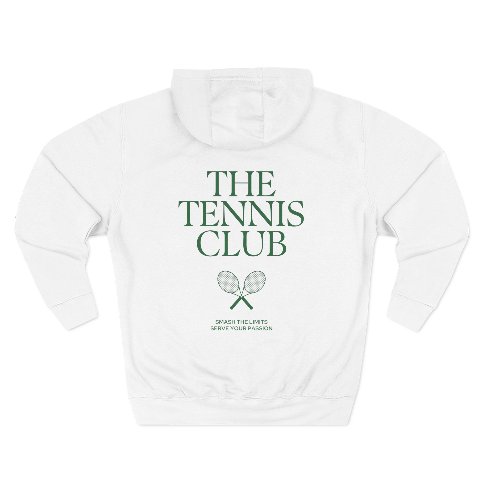 The tennis Club Three-Panel Fleece Hoodie