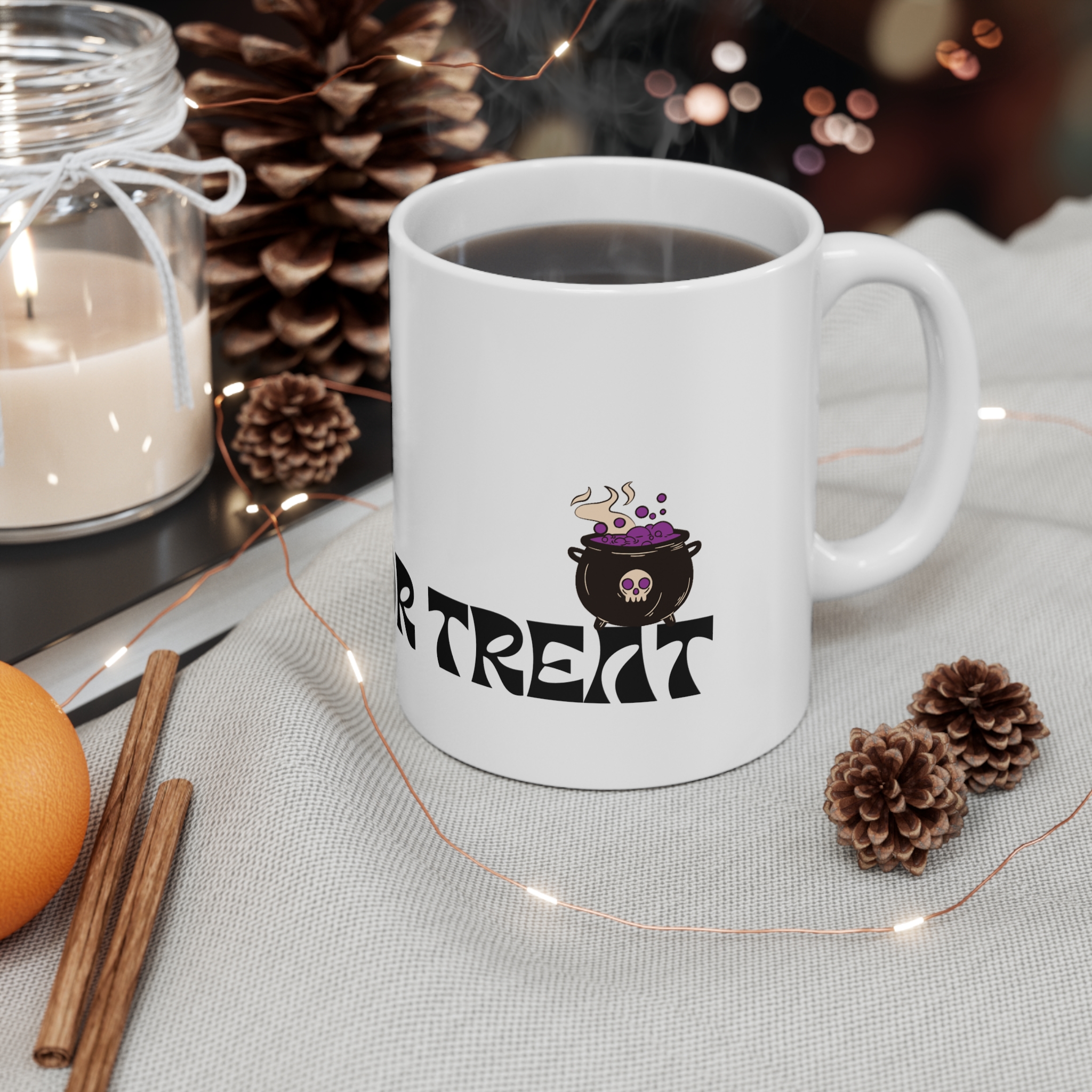 Halloween Black Cat Mug - Perfect for Spooky Season, Trick or Treat Coffee Cup, Witchy Gift for Cat Lovers - Image 5