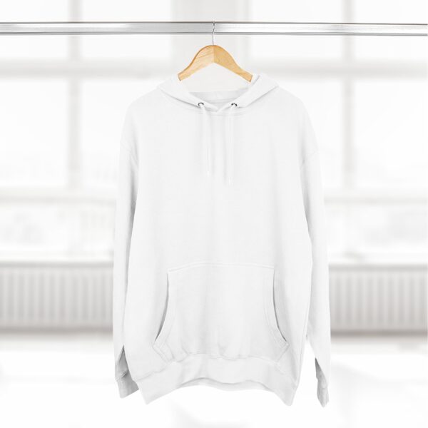 Artistic Three-Panel Fleece Hoodie, Cozy Pullover for Casual Outings, Perfect Gift for Birthdays and Holidays, Floral Design - Image 4