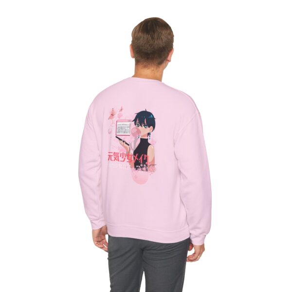 Anime-Inspired Unisex Crewneck Sweatshirt, Cozy Anime Apparel, Gift for Otaku, Comfortable Casual Wear, Fashion for All, Perfect for [...] - Image 53