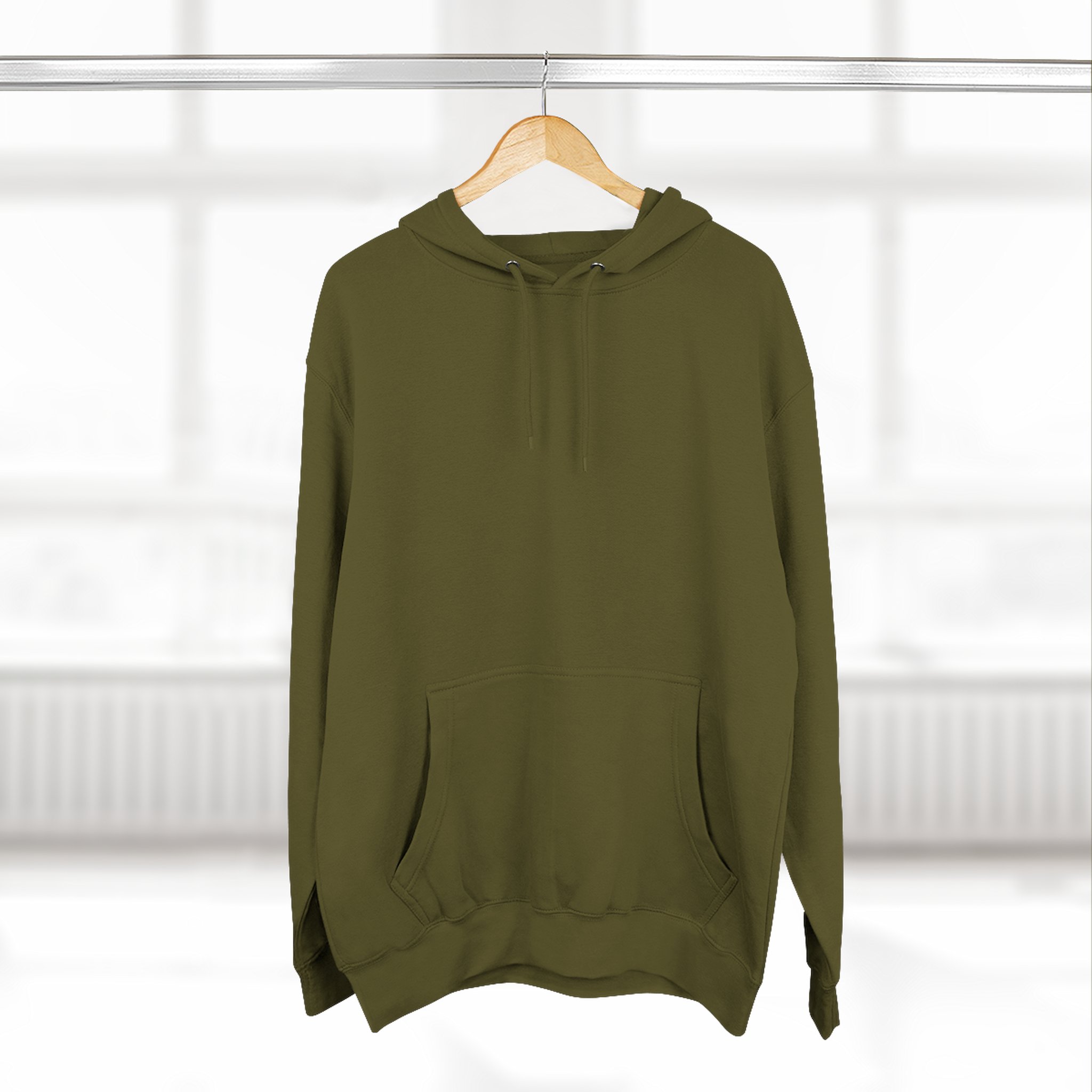 Artistic Three-Panel Fleece Hoodie, Cozy Pullover for Casual Outings, Perfect Gift for Birthdays and Holidays, Floral Design - Image 46
