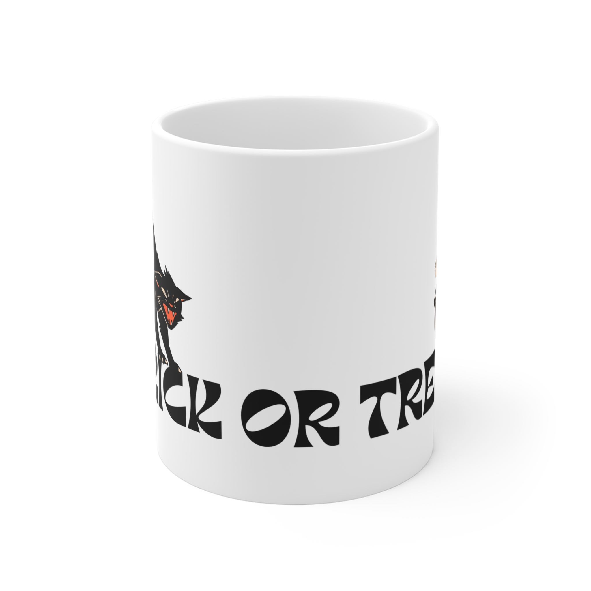 Halloween Black Cat Mug - Perfect for Spooky Season, Trick or Treat Coffee Cup, Witchy Gift for Cat Lovers - Image 2