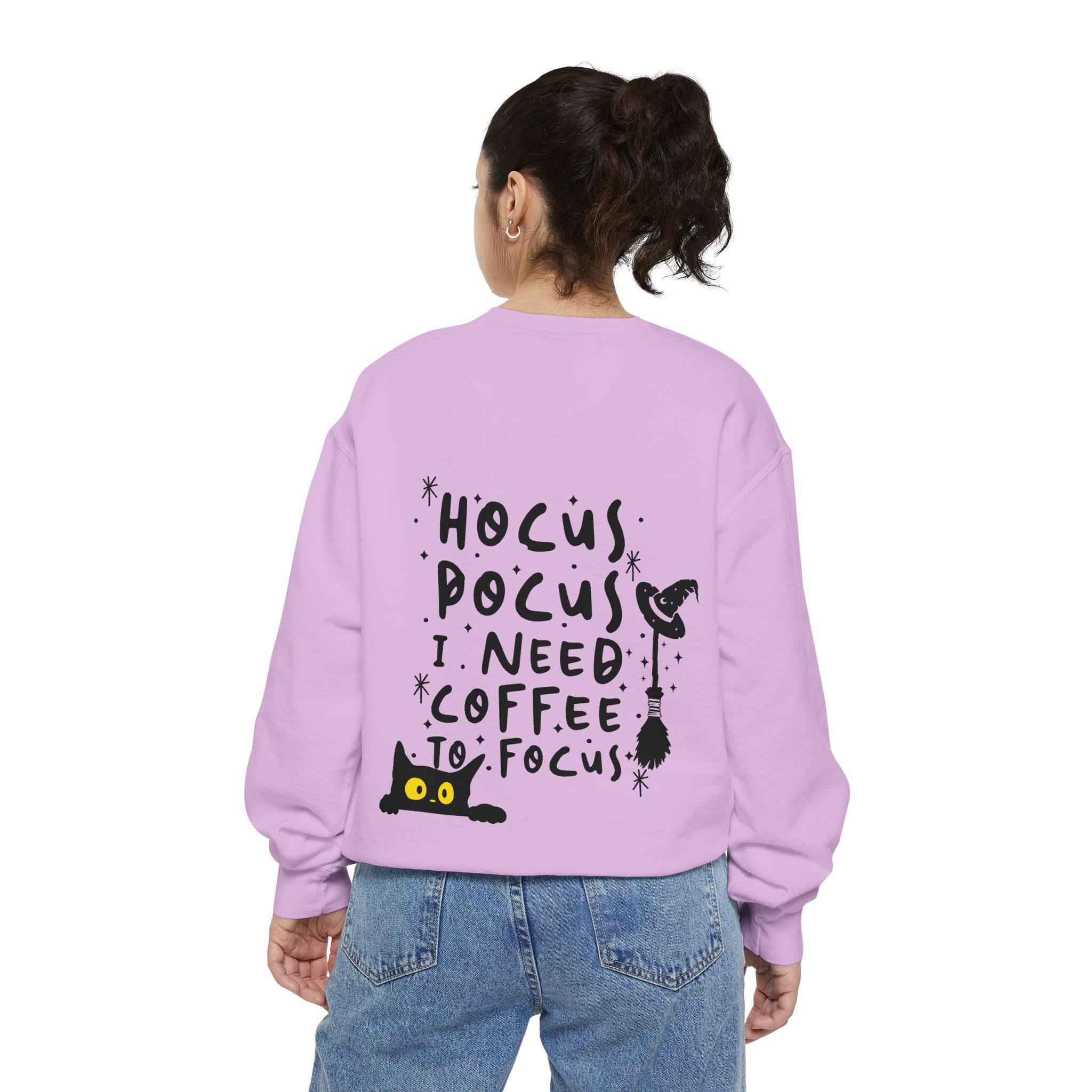 hocus pocus Unisex Garment-Dyed Sweatshirt - Image 141
