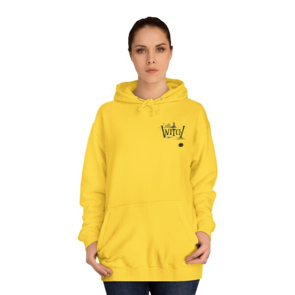 Whimsical Witchy Hoodie for College Students, Cozy Sweatshirt, Halloween Apparel, Gift for Students, Unisex Casual Wear - Image 9
