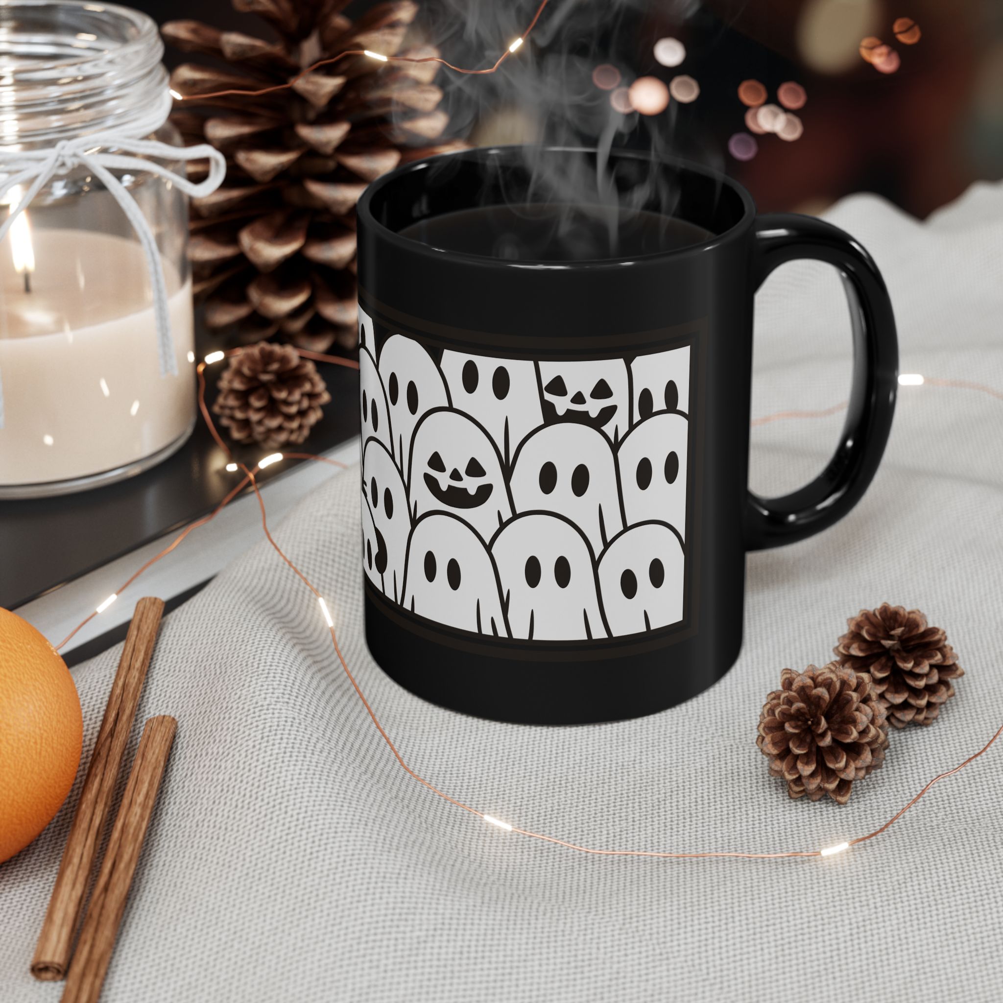Halloween Black Mug (11oz, 15oz) - Image 5