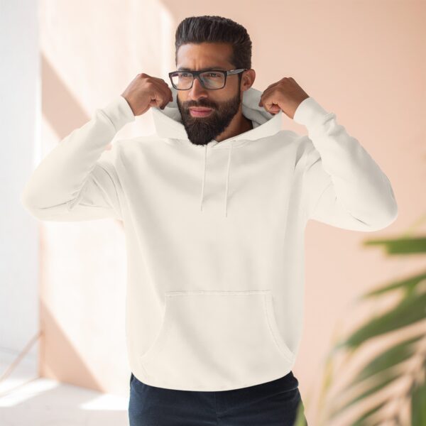Artistic Three-Panel Fleece Hoodie, Cozy Pullover for Casual Outings, Perfect Gift for Birthdays and Holidays, Floral Design - Image 29
