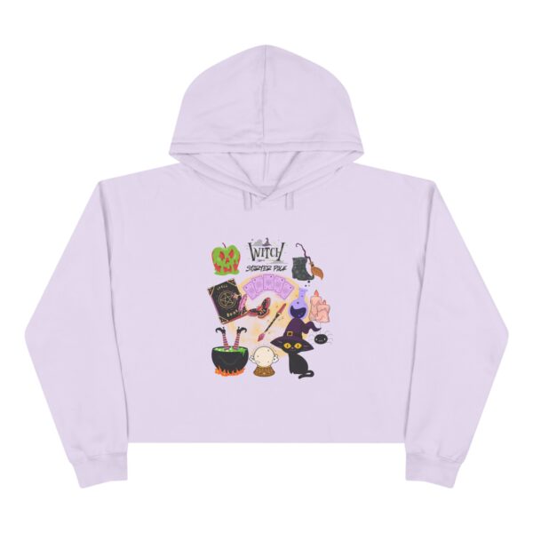 Whimsical Halloween Crop Hoodie, Spooky Sweater, Fall Fashion, Witchy Apparel, Cute Gift for Her - Image 7