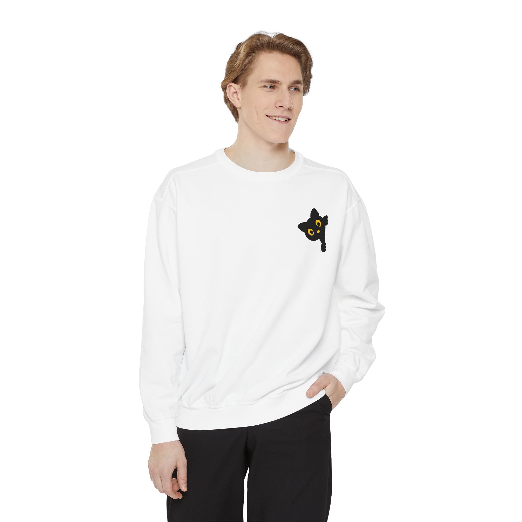 hocus pocus Unisex Garment-Dyed Sweatshirt - Image 3