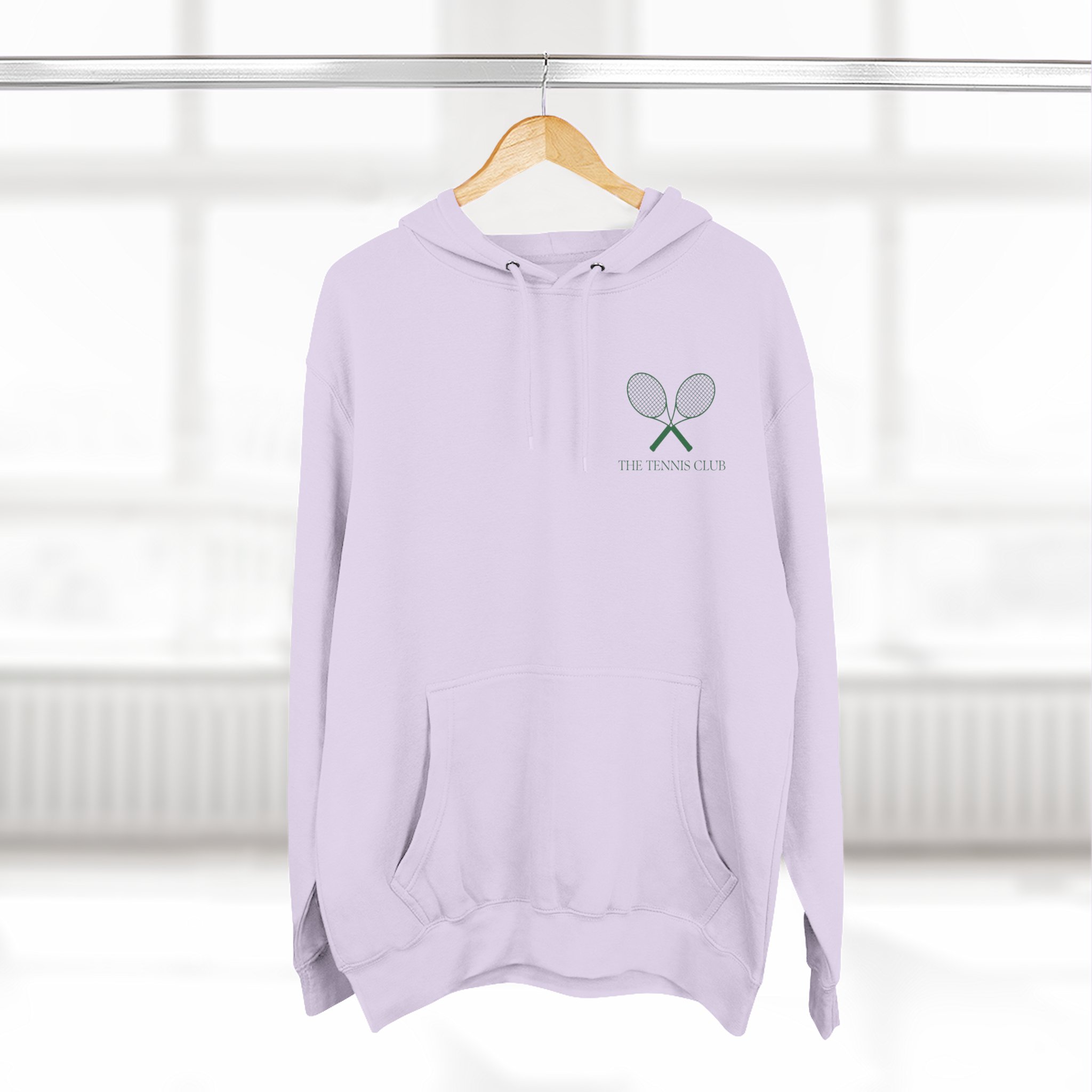 The tennis Club Three-Panel Fleece Hoodie - Image 58