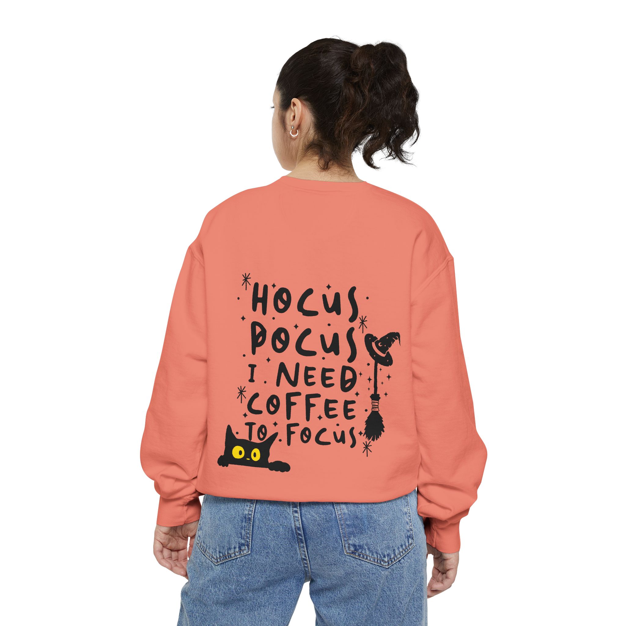hocus pocus Unisex Garment-Dyed Sweatshirt - Image 15