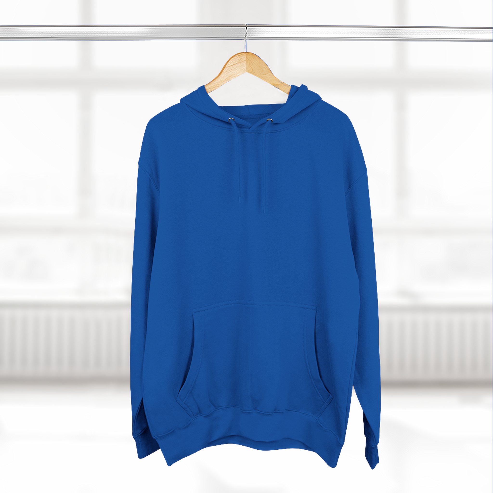 Artistic Three-Panel Fleece Hoodie, Cozy Pullover for Casual Outings, Perfect Gift for Birthdays and Holidays, Floral Design - Image 64