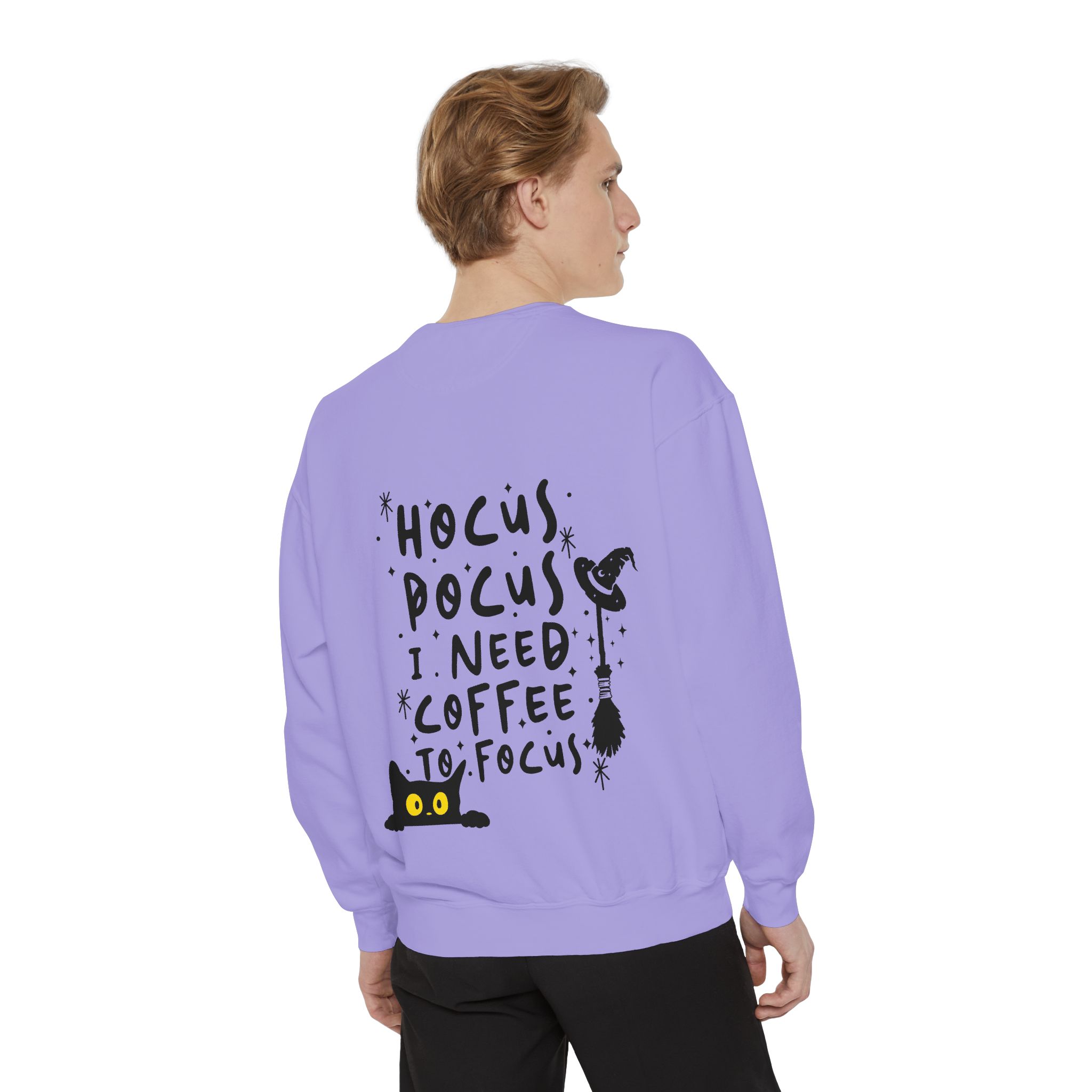 hocus pocus Unisex Garment-Dyed Sweatshirt - Image 130