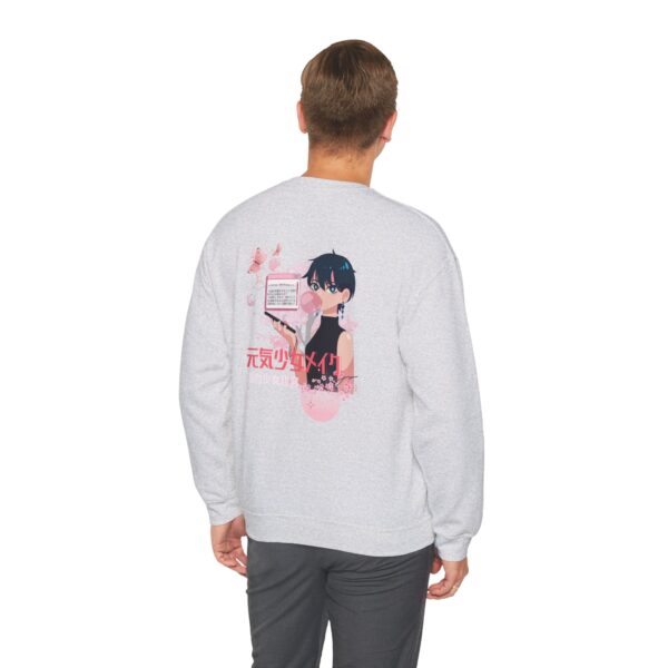 Anime-Inspired Unisex Crewneck Sweatshirt, Cozy Anime Apparel, Gift for Otaku, Comfortable Casual Wear, Fashion for All, Perfect for [...] - Image 11