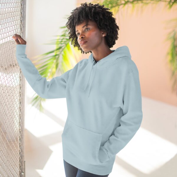 Artistic Three-Panel Fleece Hoodie, Cozy Pullover for Casual Outings, Perfect Gift for Birthdays and Holidays, Floral Design - Image 54