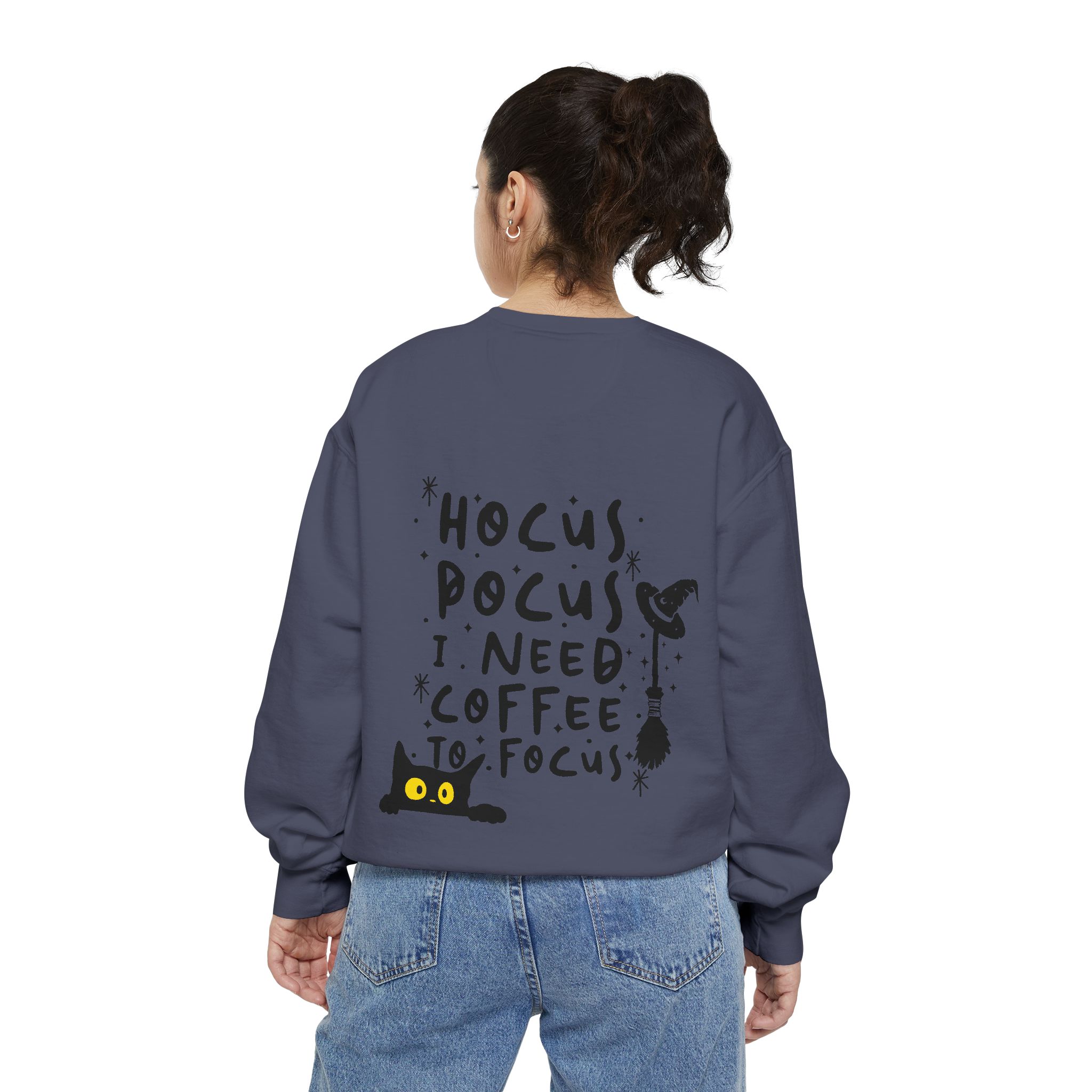 hocus pocus Unisex Garment-Dyed Sweatshirt - Image 123