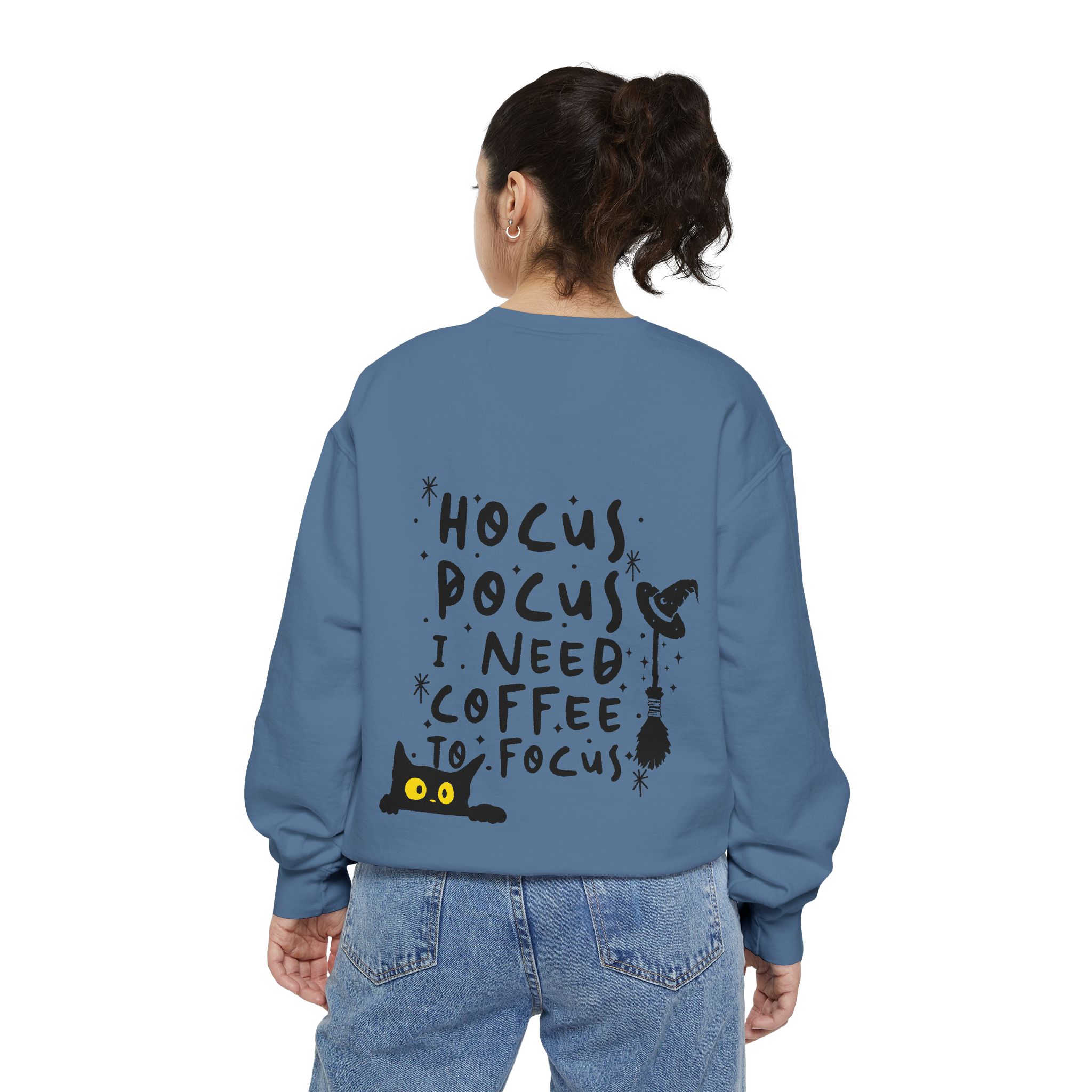 hocus pocus Unisex Garment-Dyed Sweatshirt - Image 114