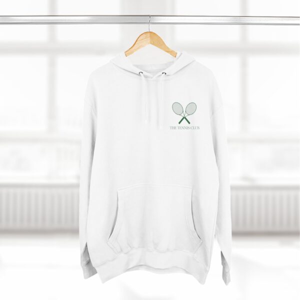 The tennis Club Three-Panel Fleece Hoodie - Image 4