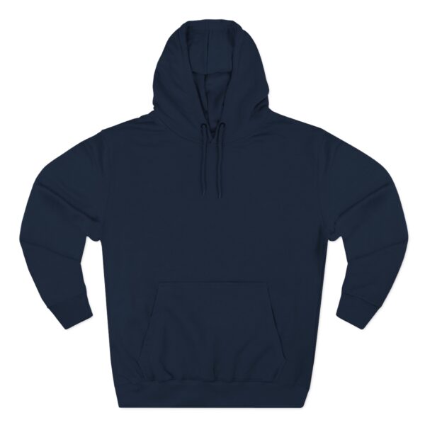 Artistic Three-Panel Fleece Hoodie, Cozy Pullover for Casual Outings, Perfect Gift for Birthdays and Holidays, Floral Design - Image 67