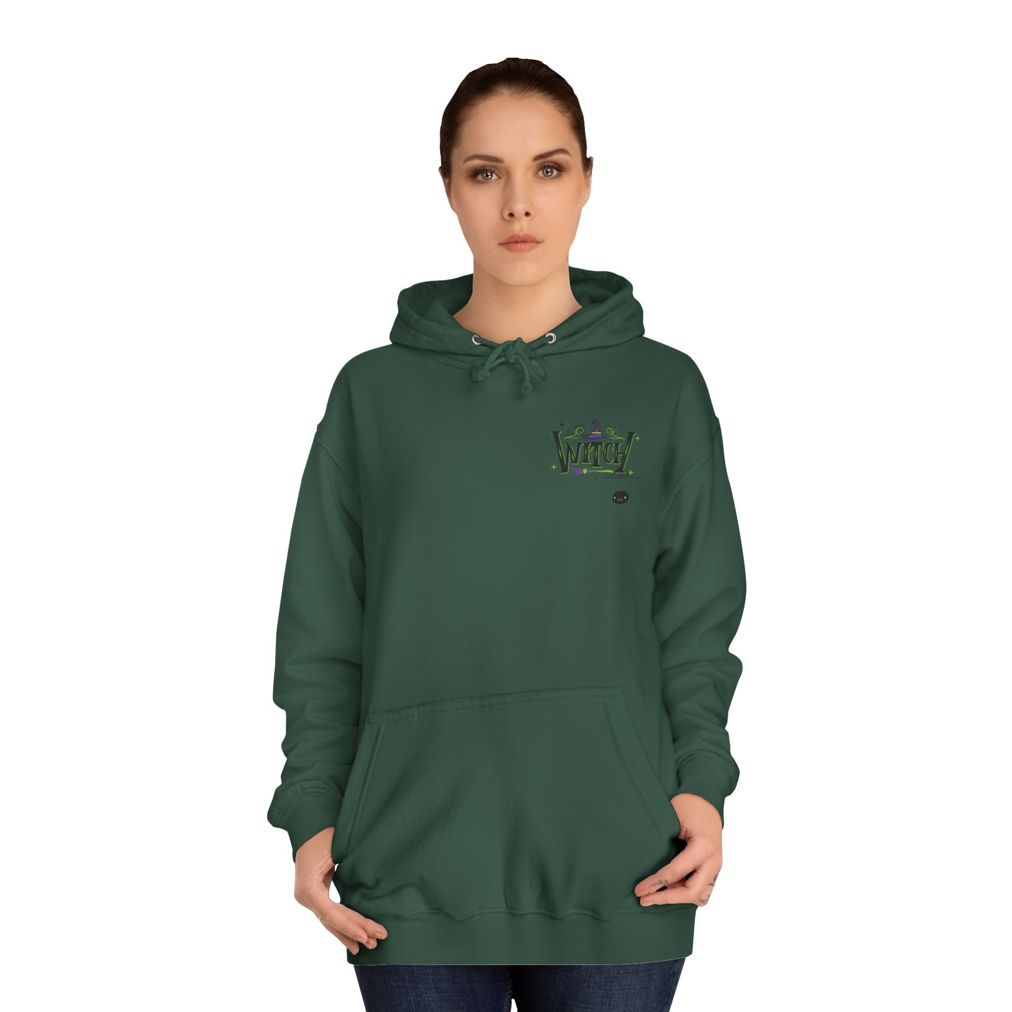 Whimsical Witchy Hoodie for College Students, Cozy Sweatshirt, Halloween Apparel, Gift for Students, Unisex Casual Wear - Image 21