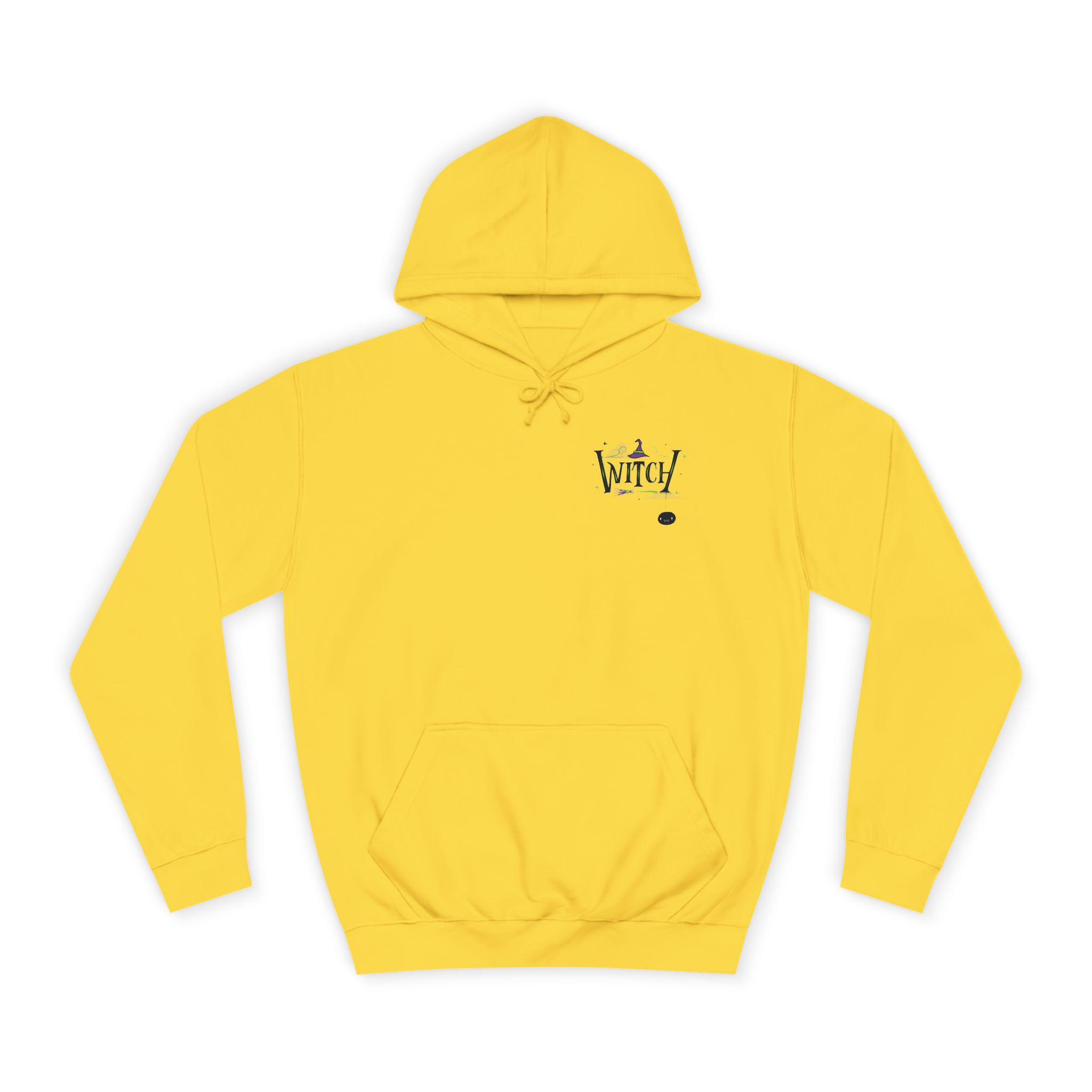 Whimsical Witchy Hoodie for College Students, Cozy Sweatshirt, Halloween Apparel, Gift for Students, Unisex Casual Wear - Image 7