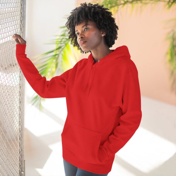 Artistic Three-Panel Fleece Hoodie, Cozy Pullover for Casual Outings, Perfect Gift for Birthdays and Holidays, Floral Design - Image 84