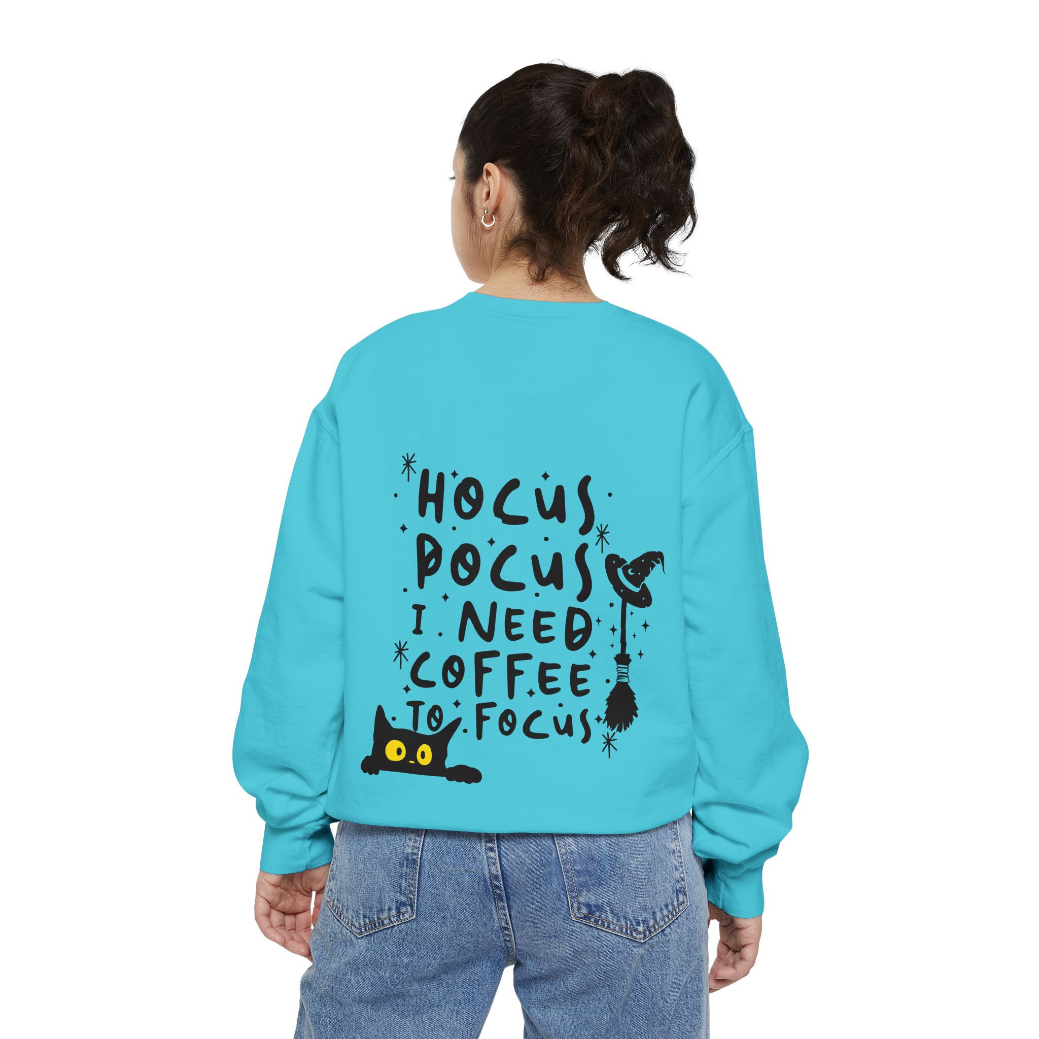 hocus pocus Unisex Garment-Dyed Sweatshirt - Image 87