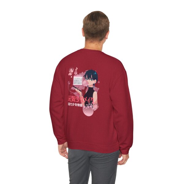 Anime-Inspired Unisex Crewneck Sweatshirt, Cozy Anime Apparel, Gift for Otaku, Comfortable Casual Wear, Fashion for All, Perfect for [...] - Image 65