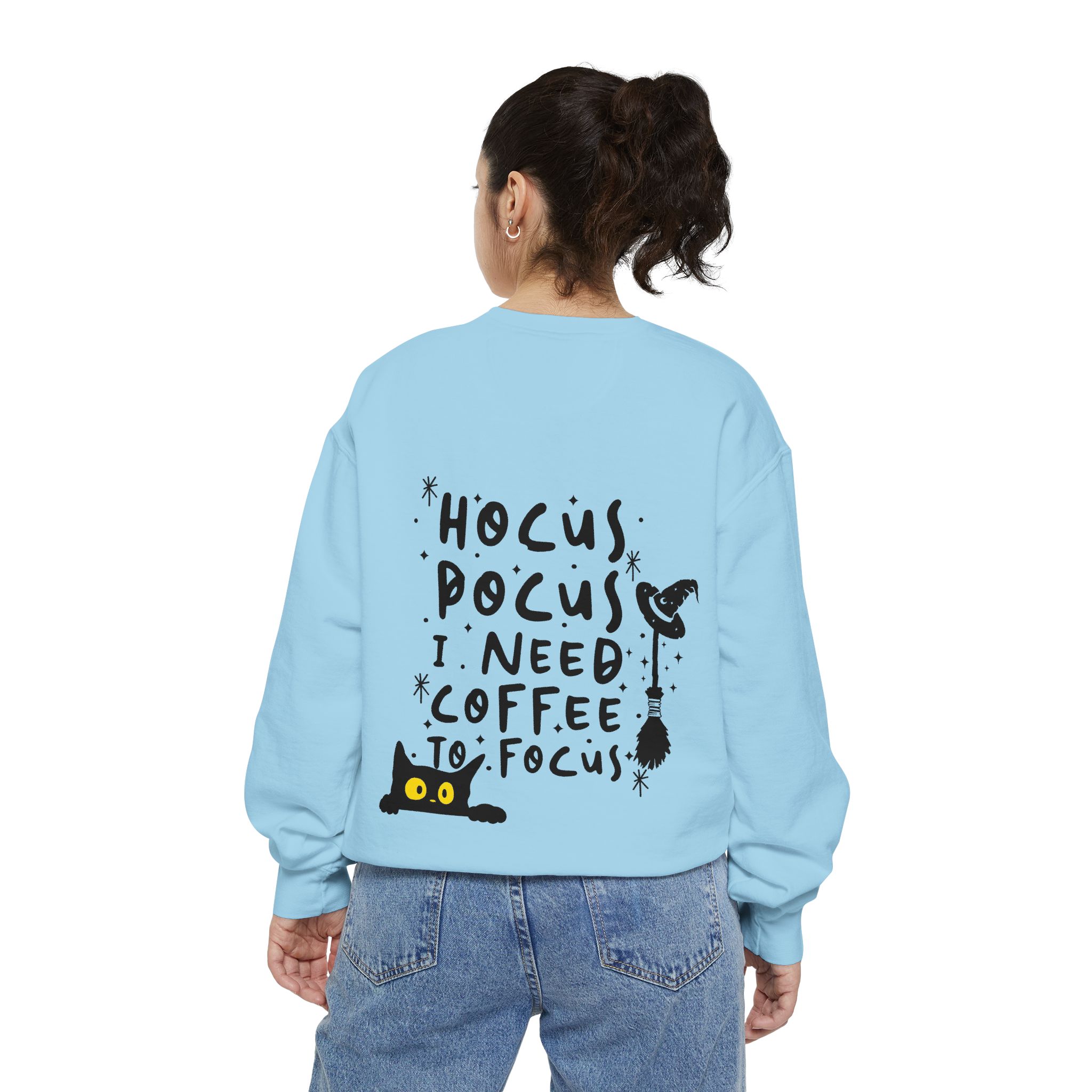 hocus pocus Unisex Garment-Dyed Sweatshirt - Image 96